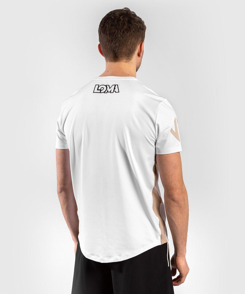 Camiseta Dry Tech Venum Origins - Blanco/Negro Foto 4