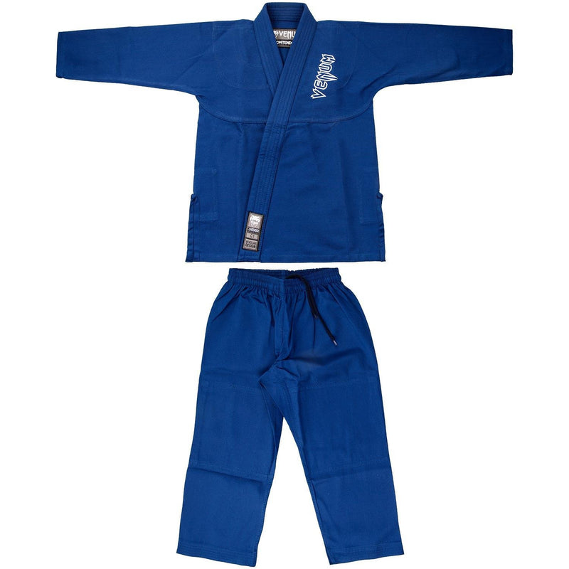 Kimono de BJJ Venum Contender Kids - Azul Foto 14