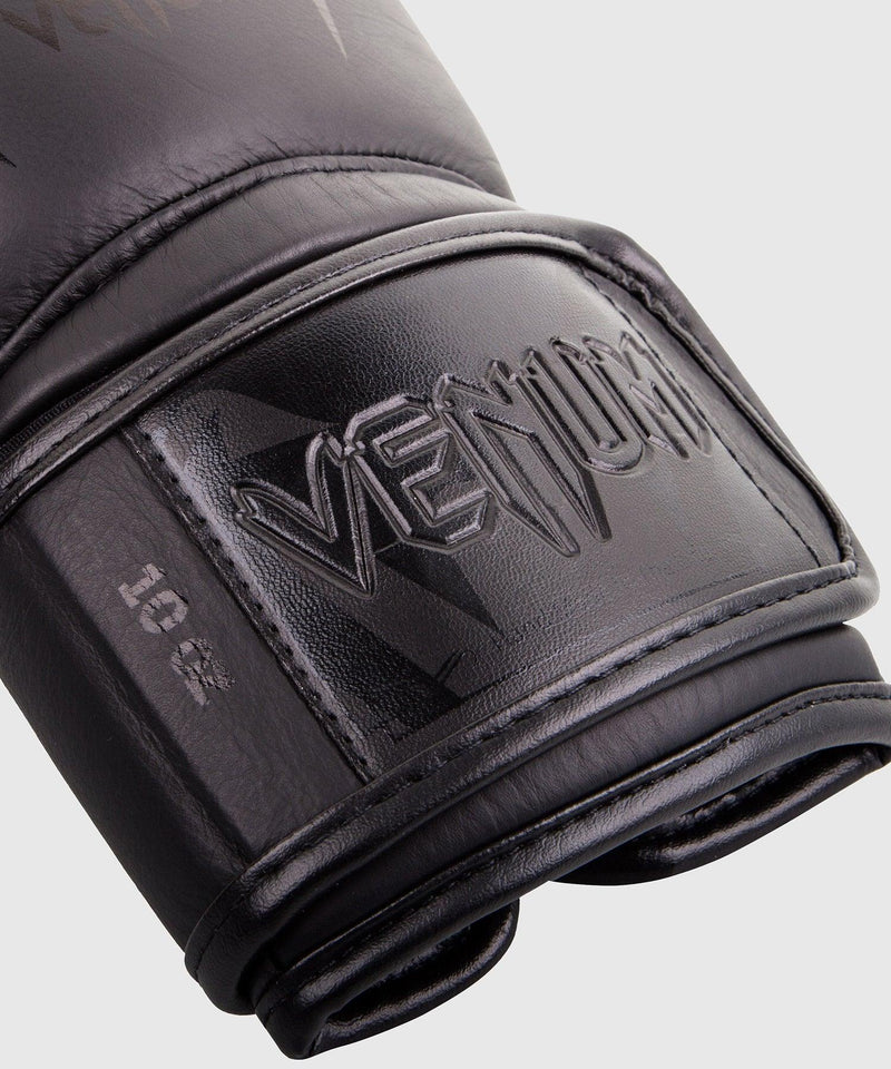 Guantes de Boxeo Venum Giant 3.0 - Cuero Nappa - Negro/Negro Foto 4