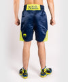 Shorts de boxeo Venum Origins - Azul/Amarillo Foto 2