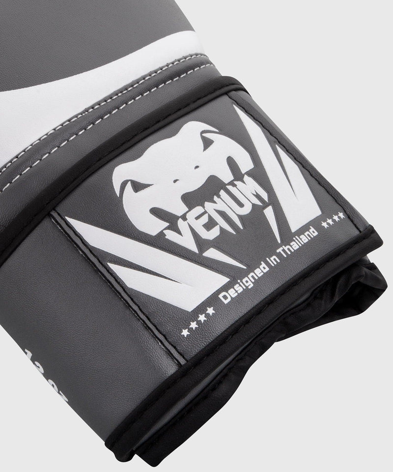 Guantes de Boxeo Venum Challenger 2.0 â€? Gris/Blanco-Negro Foto 5