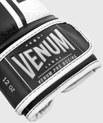 Guantes de Boxeo profesional Venum Shield â€? Velcro - Negro/Blanco Foto 5