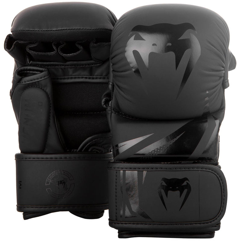 Guantes de Enfrentamiento Venum Challenger 3.0 - Negro/Negro Foto 2