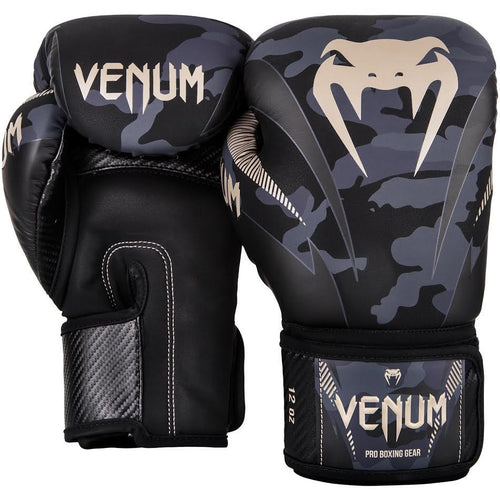 Guantes de Boxeo Venum Impact - Camo Oscuro/Arena Foto 2