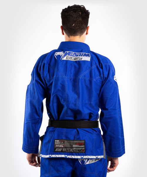 Kimono Venum Elite 3.0 Light BJJ - Azul Foto 2