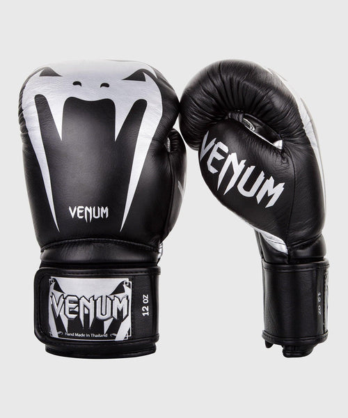 Guantes de Boxeo Venum Giant 3.0 - Cuero Nappa - Negro/Plata Foto 1