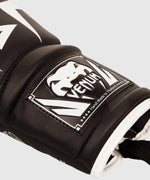 Guantes de Boxeo Venum Elite - Con cordones - Negro/Blanco Foto 4