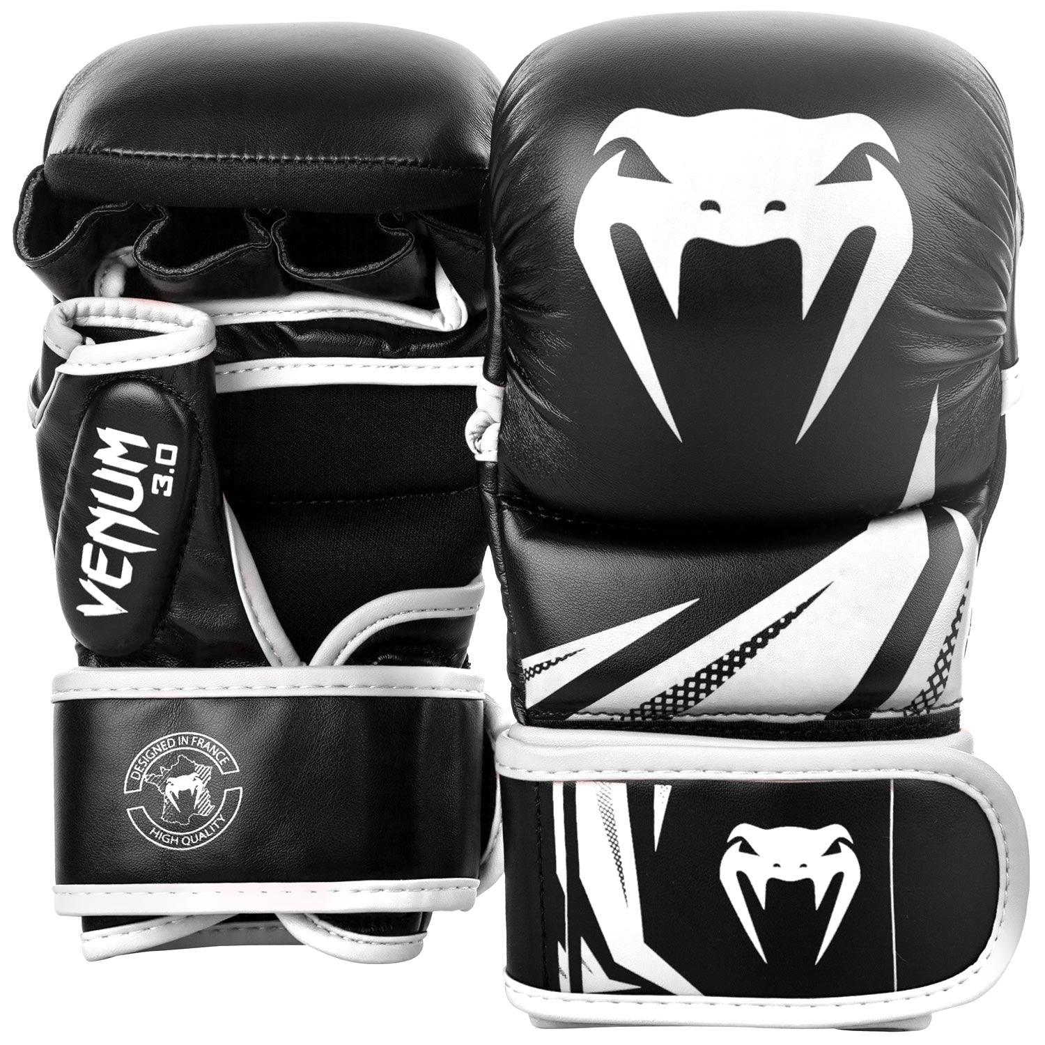 Guantes de Enfrentamiento Venum Challenger 3.0 - Negro/Blanco Foto 1