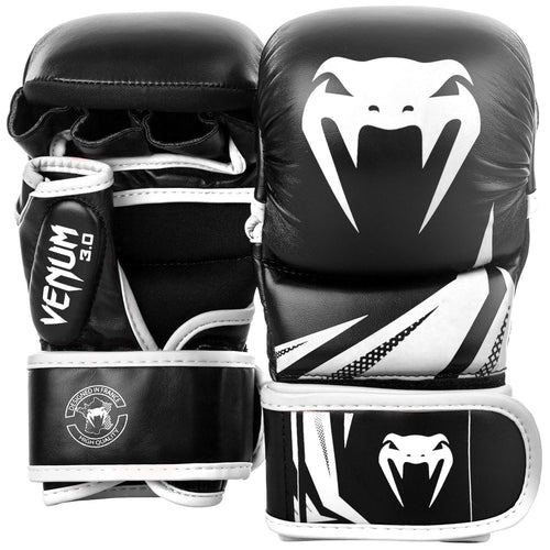 Guantes de Enfrentamiento Venum Challenger 3.0 - Negro/Blanco Foto 1