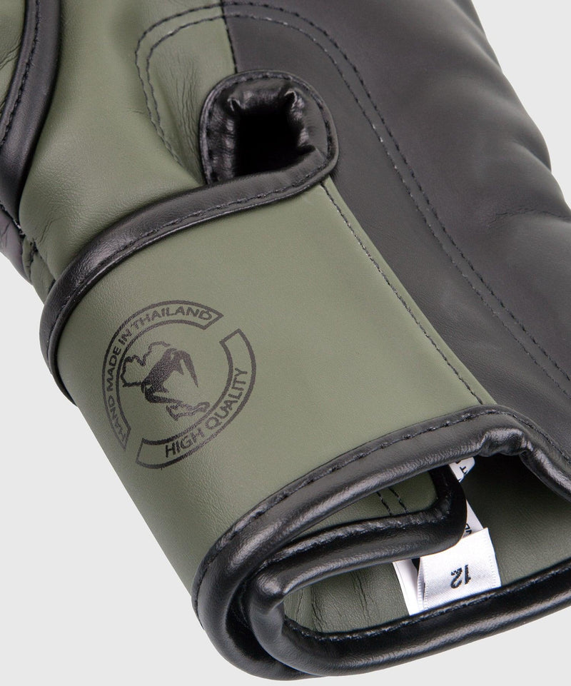 Guantes de Boxeo Venum Elite - Kaki/Negro Foto 6