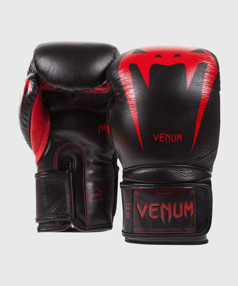 Guantes de Boxeo Venum Giant 3.0 - Cuero Nappa - Negro Endiablado Foto 2