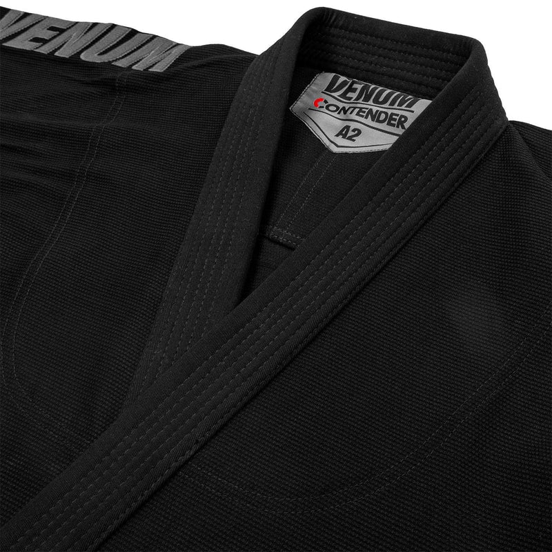 Kimono de BJJ Venum Contender Evo - Negro Foto 8