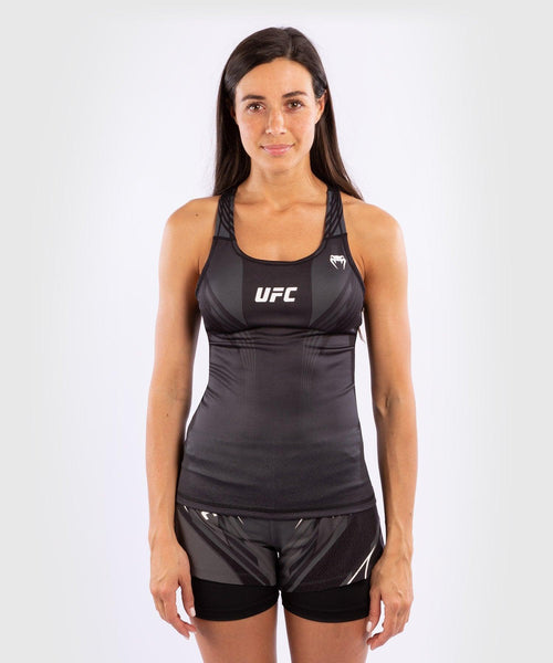 Camiseta Sin Mangas Con Sujetador Para Mujer UFC Venum Authentic Fight Night - Negro Foto 1