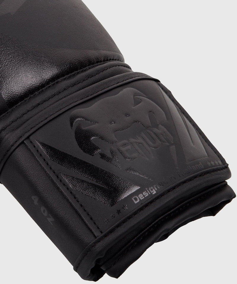 Guantes de boxeo infantiles Venum Challenger 2.0 - Negro/negro Foto 4