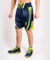 Shorts de boxeo Venum Origins - Azul/Amarillo Foto 3