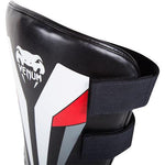 Protector de piernas Venum Elite - Par - Negro/Hielo/Rojo Foto 6