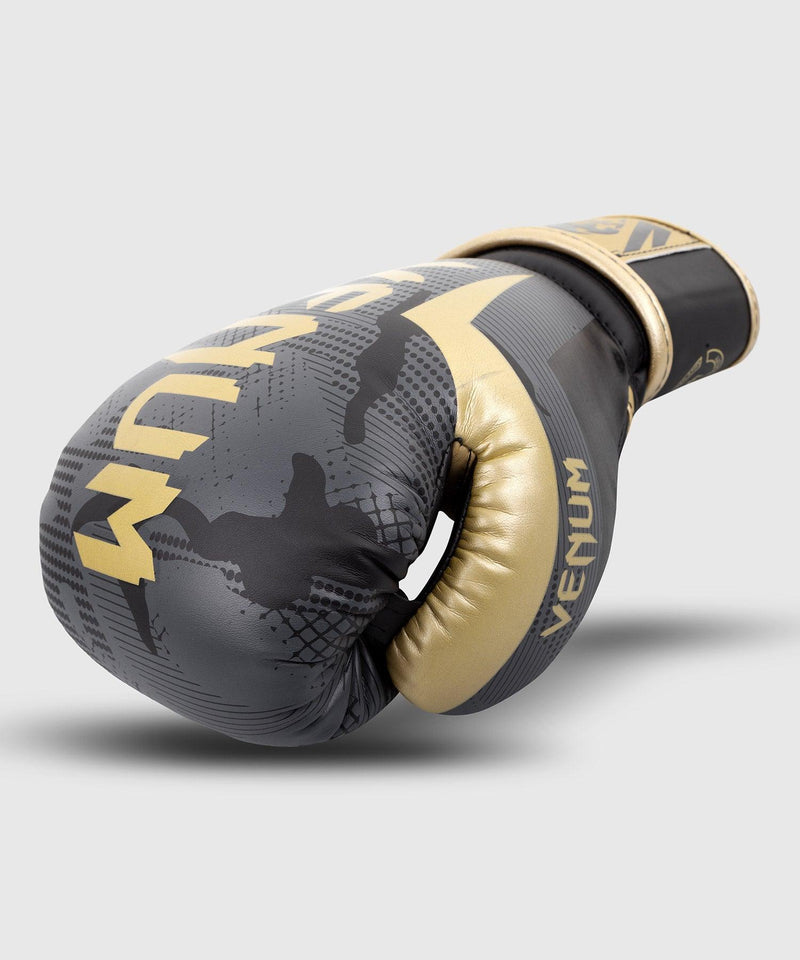 Guantes de boxeo Venum Elite - Camo Oscuro/Oro Foto 10