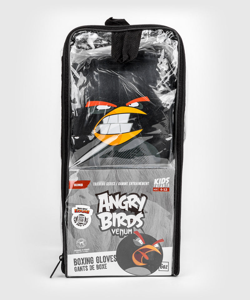 Guantes de Boxeo Venum x Angry Birds - Para Niños - Negro
