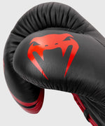 Guantes de Boxeo profesional Venum Shield â€? cordones - Negro/Rojo Foto 8