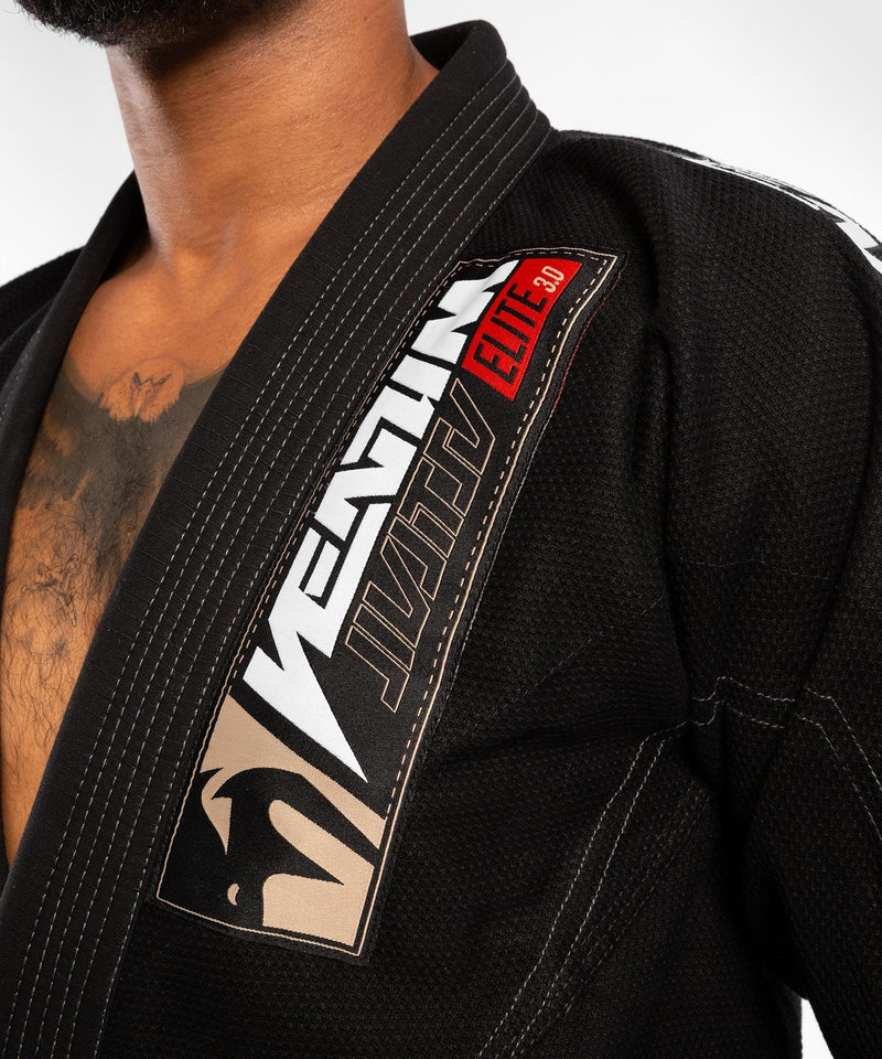 Kimono Venum Elite 3.0 BJJ - Negro Foto 4
