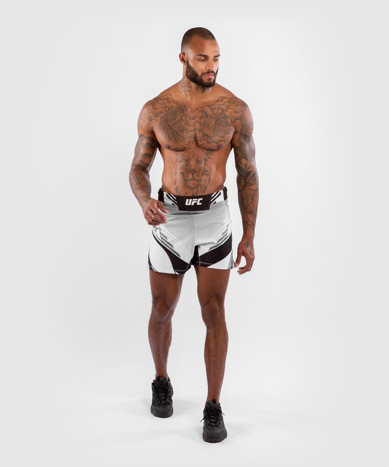 Pantal??n De MMA Para Hombre UFC Venum Authentic Fight Night â€? Modelo Corto - Blanco Foto 7