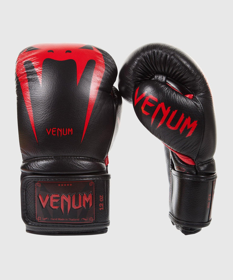 Guantes de Boxeo Venum Giant 3.0 - Cuero Nappa - Negro Endiablado Foto 1