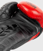 Guantes de Boxeo profesional Venum Hammer â€? Cordones - Negro/Rojo Foto 4