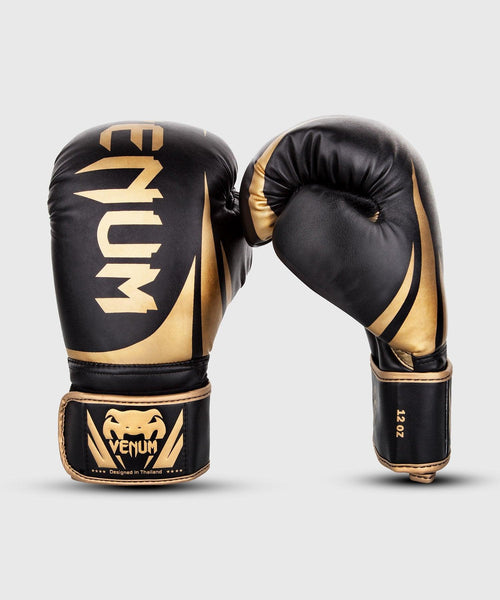 Guantes de Boxeo Venum Challenger 2.0 - Negro/Oro Foto 1