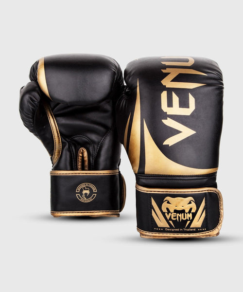 Guantes de Boxeo Venum Challenger 2.0 - Negro/Oro Foto 2