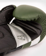 Guantes de boxeo Venum Elite Evo - Caqui/Plateado Foto 5