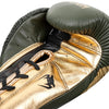 Guantes de boxeo profesional Venum Giant 2.0 Edici??n Linares - Con cordones - Caqui/Negro/Oro Foto 4