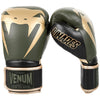 Guantes de boxeo profesional Venum Giant 2.0 Edici??n Linares - Con velcro - Kaki/Negro/Oro Foto 2