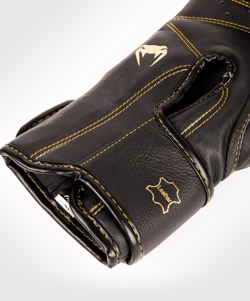 Guantes de Boxeo profesional Venum Giant 2.0  â€? Velcro - Negro/Negro-Oro Foto 4