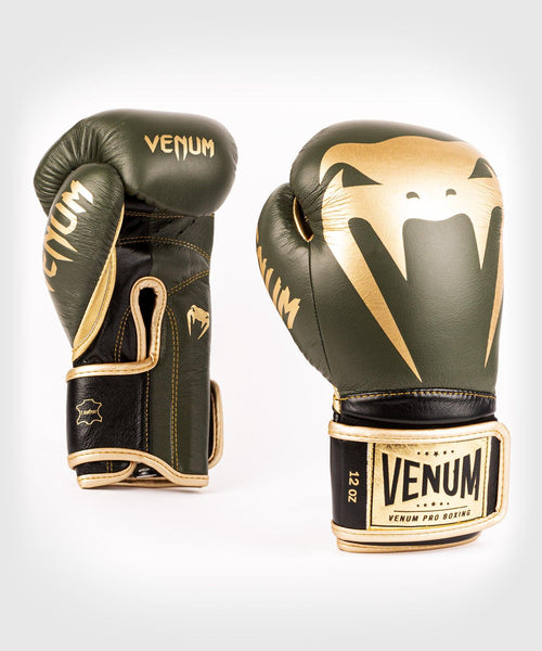 Guantes de Boxeo profesional Venum Giant 2.0  â€? Velcro - Caqui/Oro Foto 2