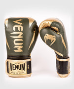 Guantes de Boxeo profesional Venum Hammer â€? Velcro - Caqui/Oro Foto 1