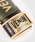 Guantes de Boxeo profesional Venum Hammer â€? Velcro - Caqui/Oro Foto 3