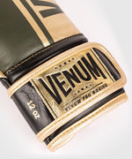 Guantes de Boxeo profesional Venum Shield â€? Velcro - Caqui/Oro Foto 3