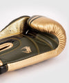 Guantes de Boxeo profesional Venum Shield â€? Velcro - Caqui/Oro Foto 5