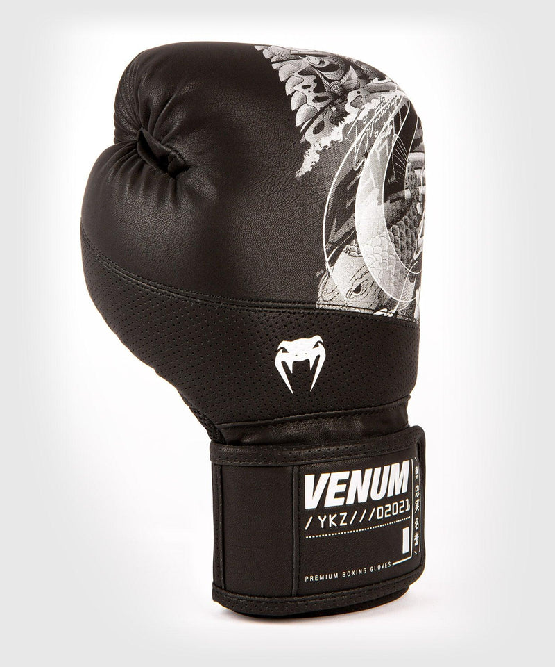 Guantes de boxeo Venum YKZ21 - Negro/Negro - 3