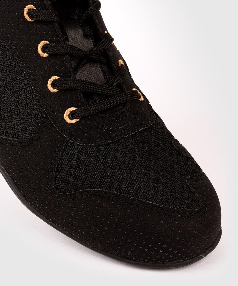 Zapatillas de boxeo Venum Elite - Negro/Bronce