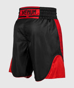 Pantal??n de Boxeo Venum Elite - Negro/Rojo Foto 5