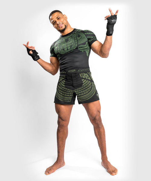Pantalones cortos de combate Venum Nakahi  - Negro/Caqui