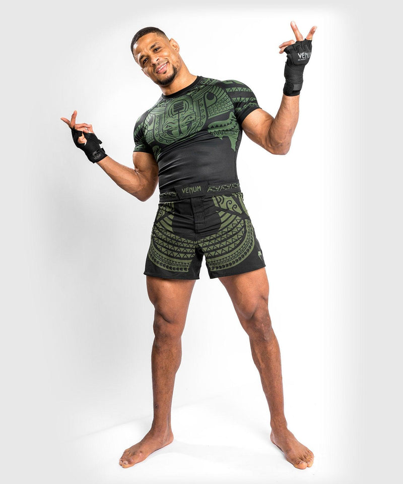 Pantalones cortos de combate Venum Nakahi  - Negro/Caqui