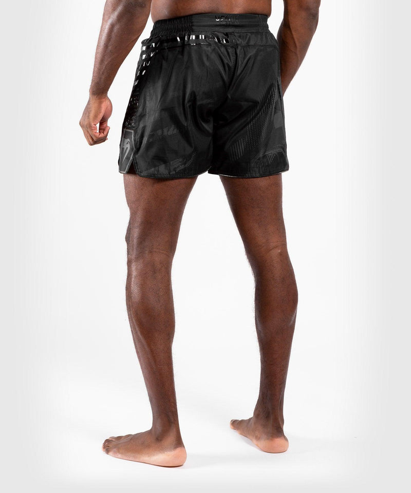 Shorts de combate Venum Skull - Negro / Negro - 4