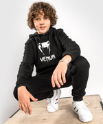 Sudadera con capucha Venum Classic - Para Niños - Negro