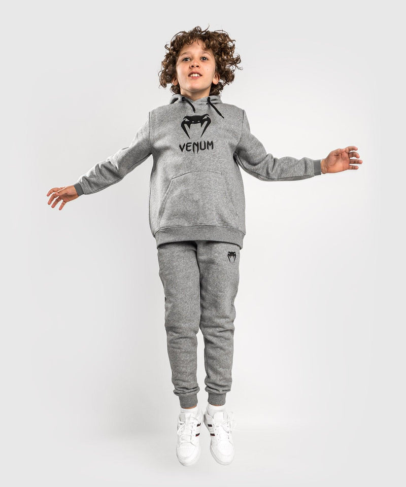 Sudadera con capucha Venum Classic - Para Niños - Gris Jaspeado Claro