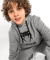 Sudadera con capucha Venum Classic - Para Niños - Gris Jaspeado Claro