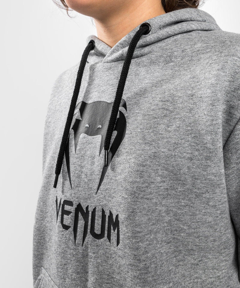 Sudadera con capucha Venum Classic - Para Niños - Gris Jaspeado Claro