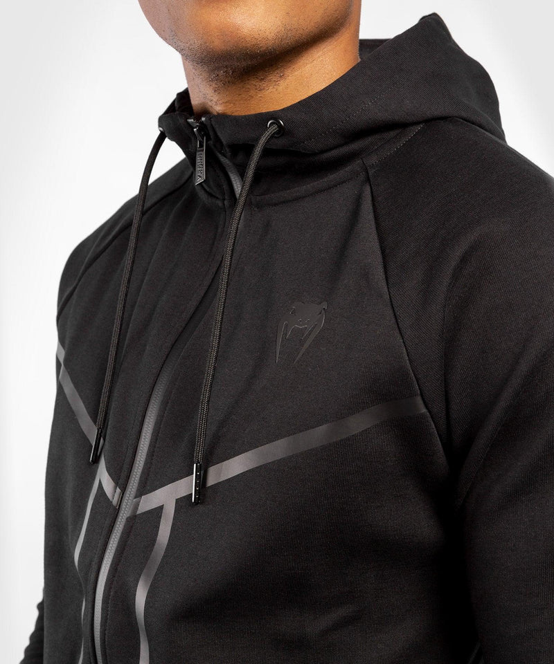 Sudadera Venum Laser X Connect - Negro/Negro