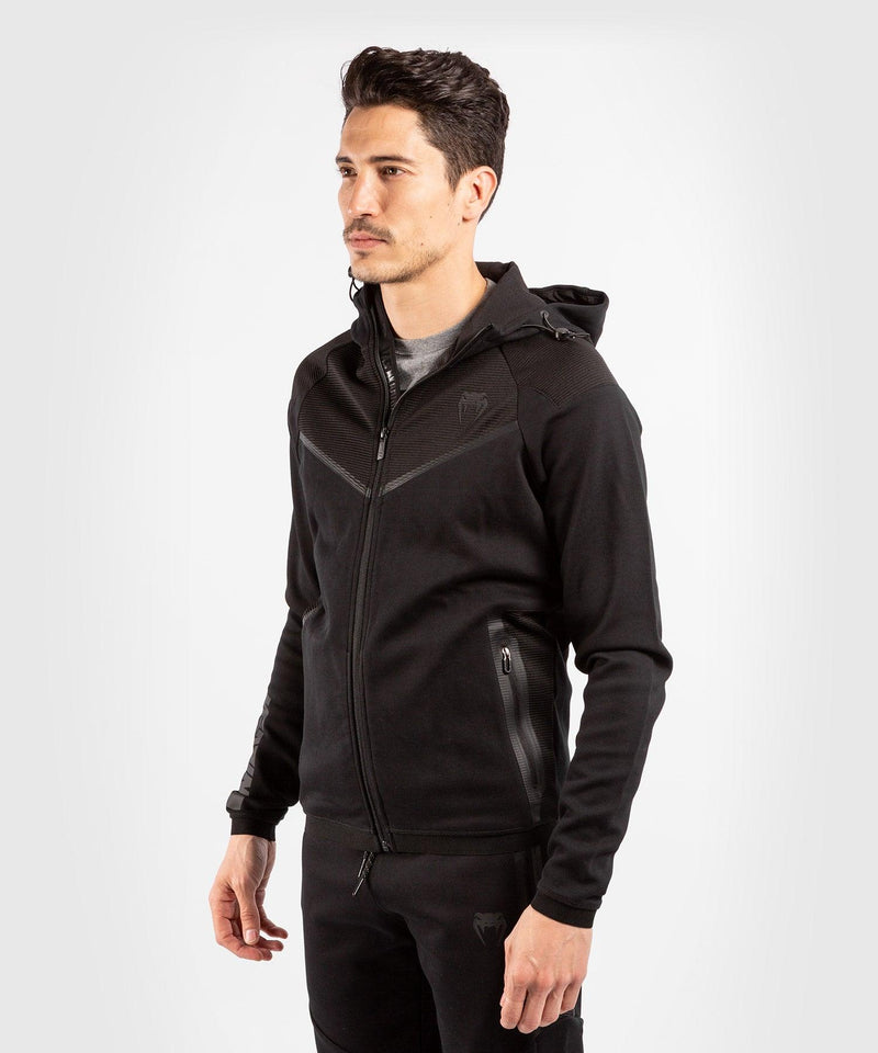 Sudadera con capucha Venum LASER EVO 2.0 - Negro/Negro Foto 3